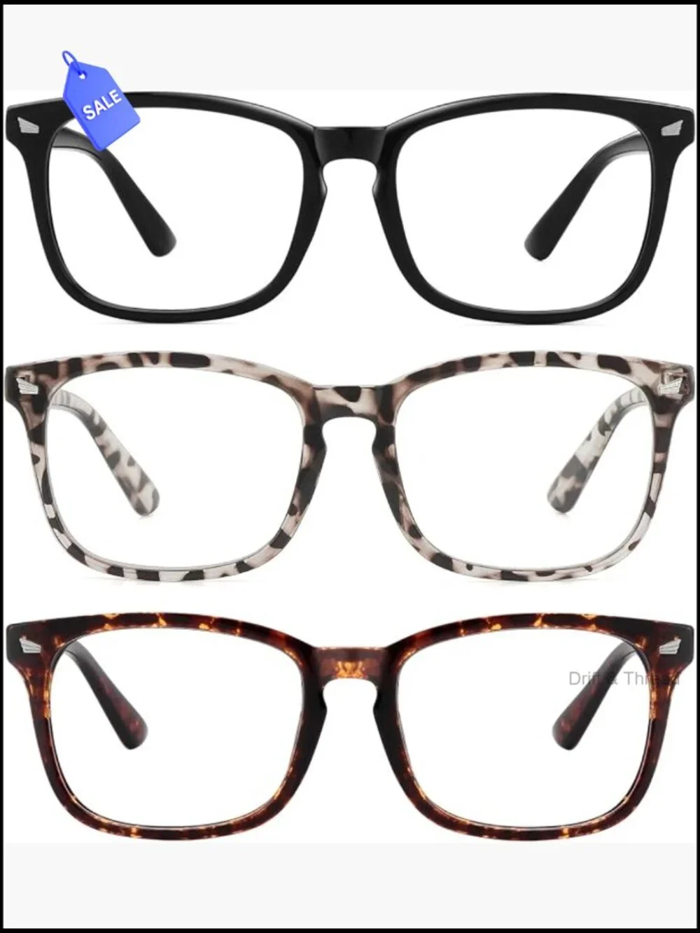 Blue Light Blocking Glasses UV400 Anti Eye Strain Computer Reading Glasses